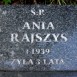 Fotografia przedstawiająca Tombstone of Anna Rajszys and Maria Sawaniewicz