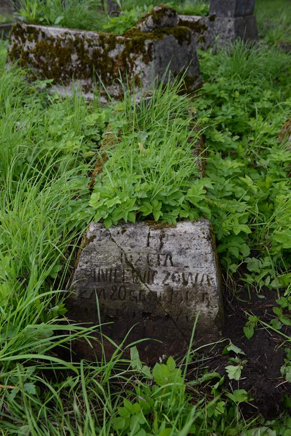 Tombstone of Józefa Anielewicz, Na Rossie cemetery in Vilnius, as of 2013
