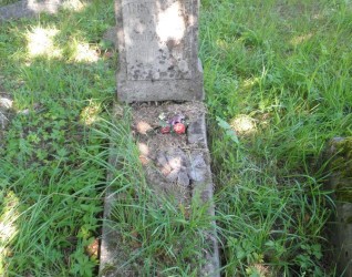 Nagrobek Michała Gosztowta, cmentarz Na Rossie w Wilnie, stan z 2013 r.