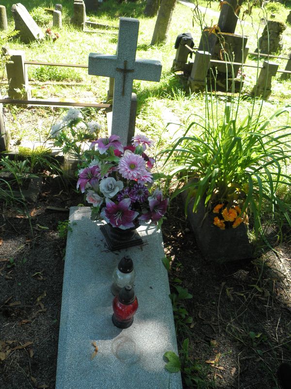 Nagrobek Julii i Stefanii Grygorowicz, cmentarz Na Rossie w Wilnie, stan z 2013 r.