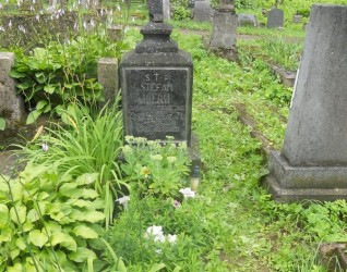 Nagrobek Stefana Kieko, cmentarz na Rossie w Wilnie, stan z 2013