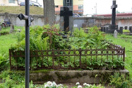 Grobowiec Tomasza Żukowskiego, cmentarz Na Rossie w Wilnie, stan z 2013