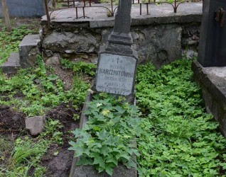 Nagrobek Heleny Karczmit, cmentarz Na Rossie w Wilnie, stan z 2013