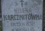 Fotografia przedstawiająca Tombstone of Helena Karczmit