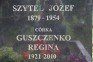 Fotografia przedstawiająca Tombstone of Regina Gushchenko and Jozef Szytel