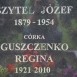 Fotografia przedstawiająca Tombstone of Regina Gushchenko and Jozef Szytel