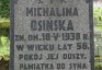 Photo showing Tombstone of Michalina Osinska