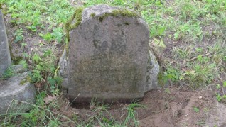 Nagrobek Władysława Pleskaczewskiego, cmentarz Na Rossie w Wilnie, stan z 2013 r.