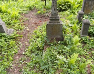 Nagrobek Anny Kurniłowicz, cmentarz Na Rossie w Wilnie, stan z 2013