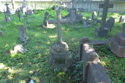 Nagrobek Jana Arasimowicza, cmentarz Na Rossie w Wilnie, stan z 2013 r.