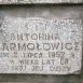 Photo montrant Tombstone of Antonina and Jan Jarmołowicz