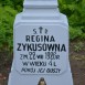 Photo montrant Tombstone of Regina Zykus