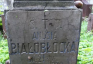 Fotografia przedstawiająca Tombstone of Anna Bialoblocka