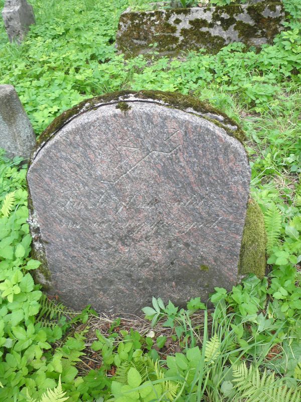 Tombstone of Ludwik Jakubowicz, Na Rossie cemetery in Vilnius, as of 2013