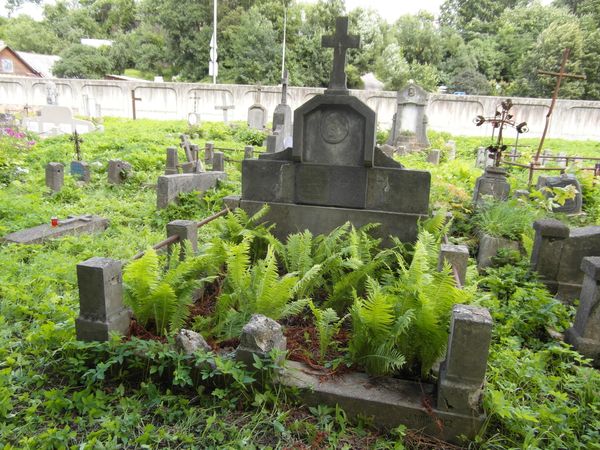 Grobowiec Melanii Hryszkiewicz z cmentarza Na Rossie w Wilnie, stan z 2013