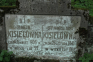 Fotografia przedstawiająca Tombstone of Maria and Stanislava Kisiel