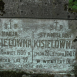 Fotografia przedstawiająca Tombstone of Maria and Stanislava Kisiel