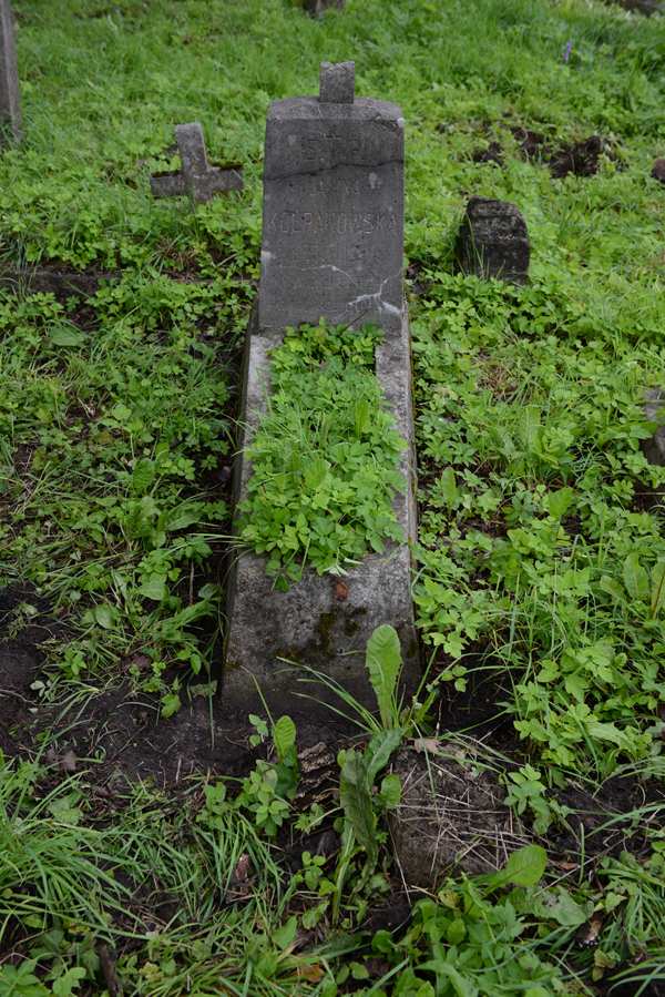 Tombstone of Janina Kolpakowska, Na Rossie cemetery in Vilnius, as of 2013