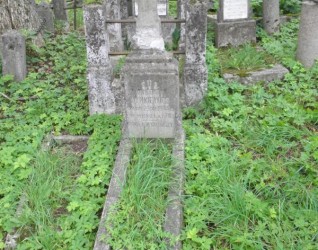 Nagrobek Wincentego Rynkiewicza, cmentarz Na Rossie w Wilnie, stan z 2013