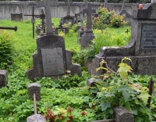 Nagrobek Bronisławy Bogdan, cmentarz na Rossie w Wilnie, stan z 2013