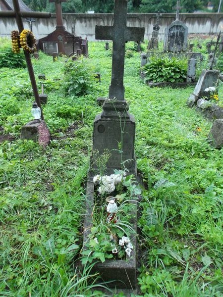 Tombstone of Michał Linkiewicz, Ross Cemetery in Vilnius, as of 2013.