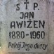 Fotografia przedstawiająca Tombstone of Jan Awiżen