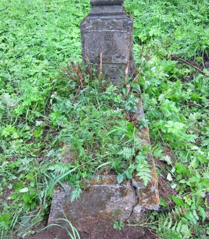 Nagrobek Heleny Skripskiej, cmentarz na Rossie w Wilnie, stan z 2013