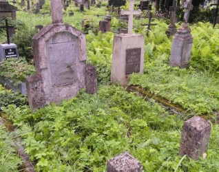 Nagrobek Józefa Tupaja de Izertingena, cmentarz Na Rossie w Wilnie, stan z 2013