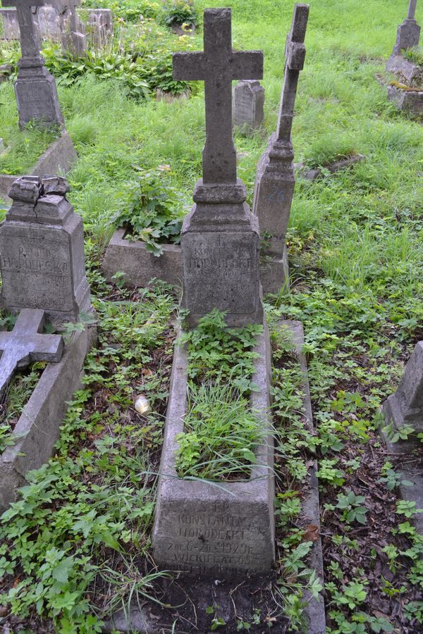 Tombstone of Konstanty Horodecki,