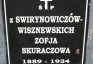 Fotografia przedstawiająca Tombstone of Zofia Skuracz