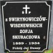 Photo montrant Tombstone of Zofia Skuracz
