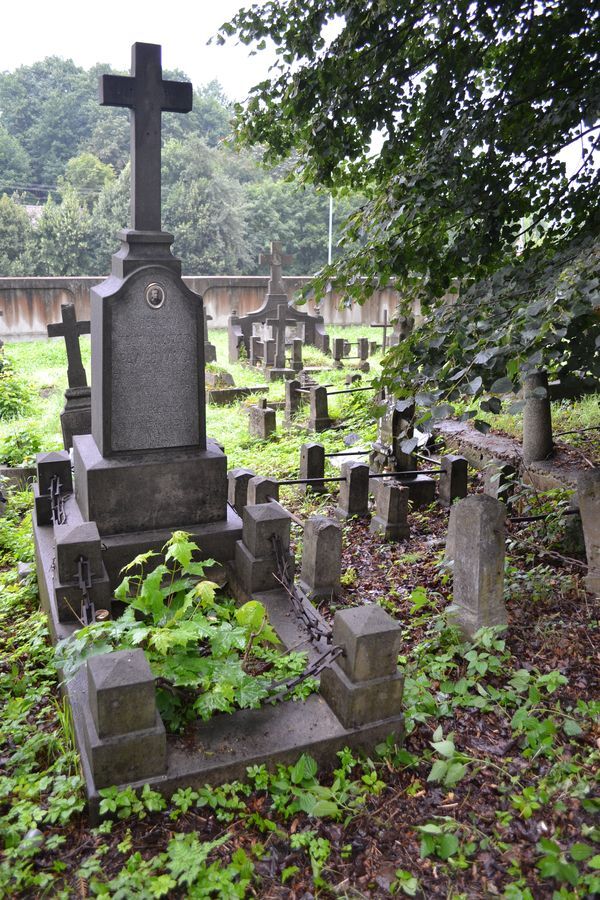 Tombstone of Teofila Pavlovskaya, Rossa cemetery in Vilnius, as of 2013