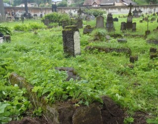 Nagrobek Franciszki Pienkowskiej, cmentarz Na Rossie w Wilnie, stan z 2013