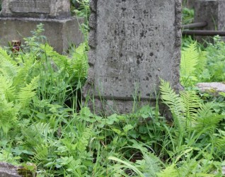 Nagrobek Antoniego Krasowskiego, cmentarz na Rossie w Wilnie, stan na 2013 r.