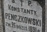 Fotografia przedstawiająca Nagrobek Konstantego Penczkowskiego