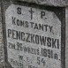 Fotografia przedstawiająca Nagrobek Konstantego Penczkowskiego
