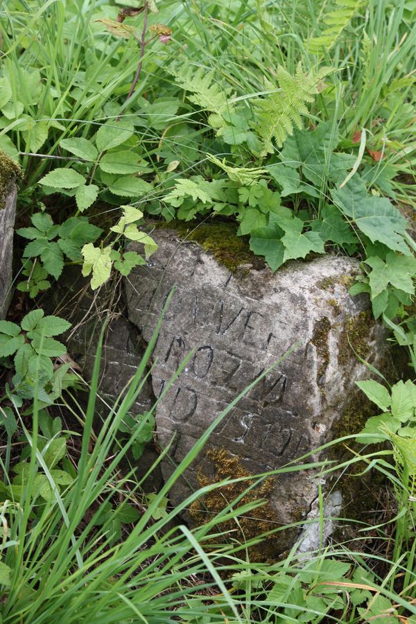 Tombstone of Genowefa Szturozm, Ross cemetery in Vilnius, as of 2013.