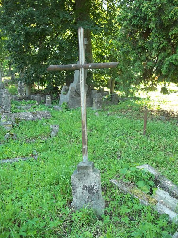 Nagrobek Czesława Jurewicza, cmentarz na Rossie w Wilnie, stan z 2013