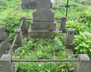 Nagrobek Janiny i Dominika Zasońskich, cmentarz Na Rossie w Wilnie, stan z 2013 r.