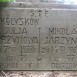 Fotografia przedstawiająca Tombstone of Julia and Nikolai Yerzhinov
