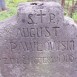 Fotografia przedstawiająca Nagrobek Augusta Pawłowskiego