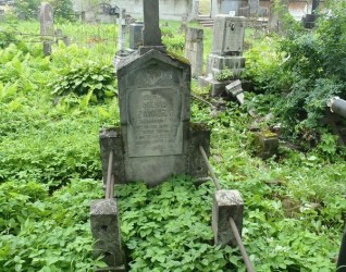 Nagrobek Michała Zawadzkiego, cmentarz Na Rossie w Wilnie, stan z 2013