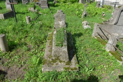 Nagrobek Józefa Wiszniewskiego, cmentarz Na Rossie w Wilnie, stan z 2013 r.