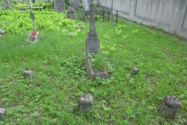 Tombstone of Franciszek Pavlovich, Na Rossie cemetery in Vilnius, as of 2013.