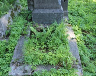 Nagrobek Emilii Cabaj, cmentarz Na Rossie w Wilnie, stan z 2014 r.