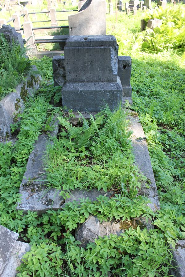 Nagrobek Emilii Cabaj, cmentarz Na Rossie w Wilnie, stan z 2014 r.
