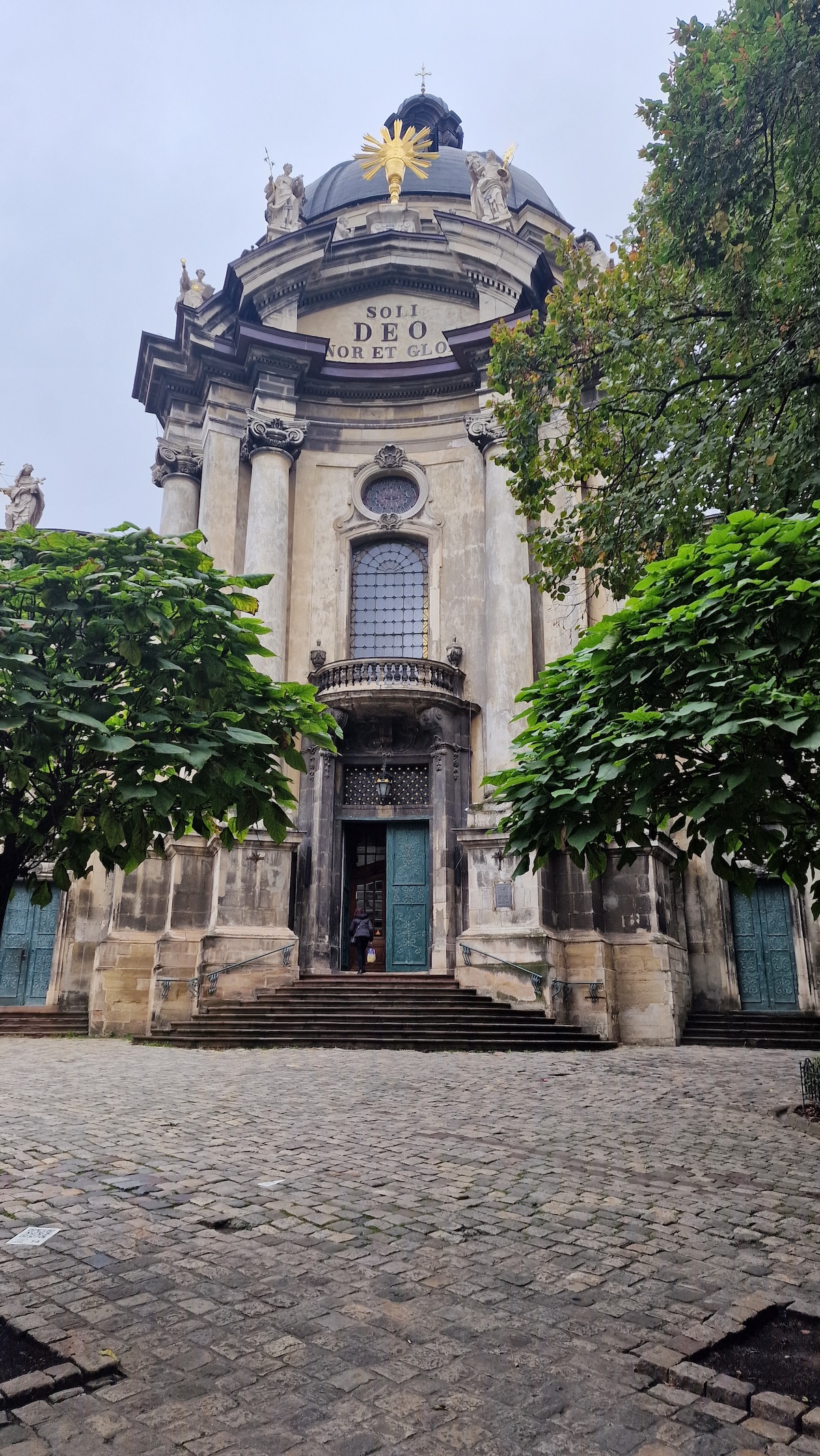 Photo showing Corpus Christi Church in Lviv
