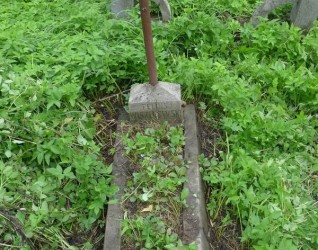 Nagrobek Feliksa Wiszniewskiego,cmentarz Na Rossie w Wilnie, stan z 2013 r.