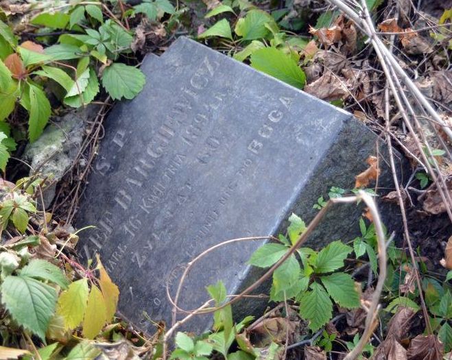 Tombstone of Jozef Bargiewicz