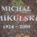 Fotografia przedstawiająca Nagrobek Michała Mikulskiego
